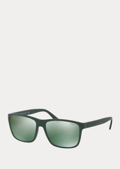 Gafas De Sol Polo Ralph Lauren Hombre Verdes - Polo Square - AHSPD2846